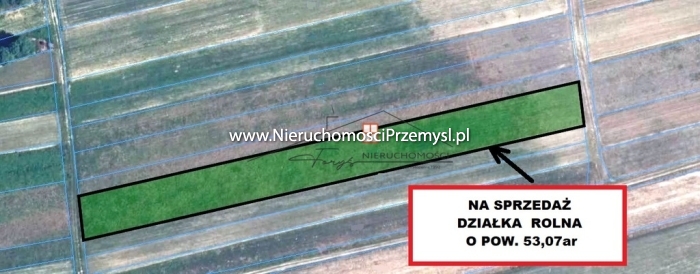 Działka na sprzedaż o pow. 5307 m2