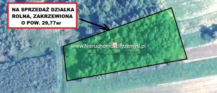 Działka na sprzedaż o pow. 2977 m2