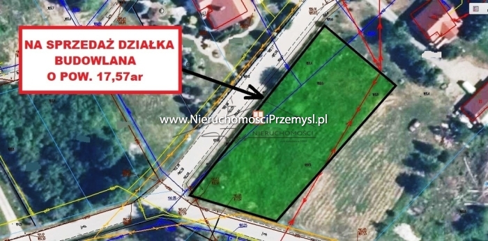 Działka na sprzedaż o pow. 1754 m2