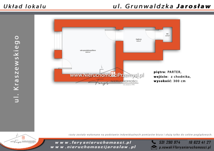 Obiekt komercyjny na sprzedaż o pow. 26 m2